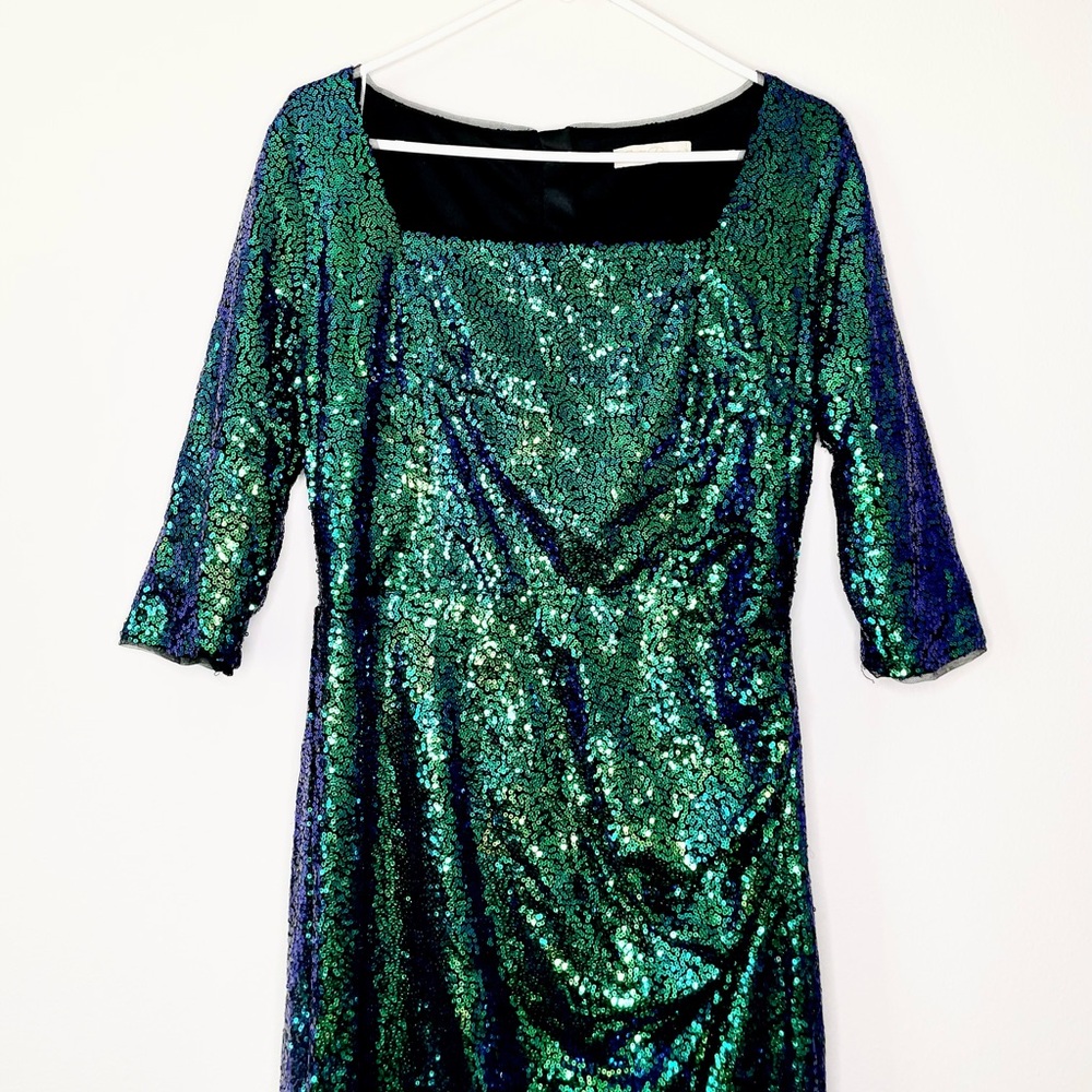 Belle Poque Sequin Bodycon Pencil Dress